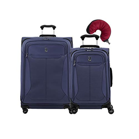 Travelpro Tourlite 2-Piece Set: 21, 29-Inch Spinners And Travel Pillow (Blue)