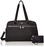 Baggallini Varsity Duffel, Black/Charcoal