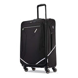 American Tourister Checked-Medium, Black/White