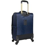 Aimee Kestenberg Women'S 20” Jacquard Python Printed Polyester Expandable 4-Wheel Carry-On Luggage,