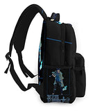 Blue Exorcist Rin Okumura Casual Backpack Computer Shoulders Bag Cool Lightweight Hiking Backpack Bookbags