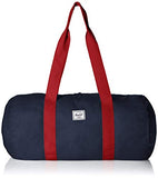 Herschel Packable Duffle Weekend Duffel Navy/Red One Size