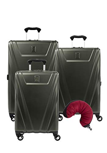 Travelpro Maxlite 5 Hardside 4-Pc Set: Exp. C/O, 25-Inch And 29-Inch Spinner With Travel Pillow