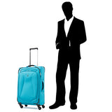 Atlantic Ultra Lite Softsides 25" Expandable Spinner, Turquoise Blue