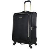 Aimee Kestenberg Women'S 24” Jacquard Python Printed Polyester Expandable 4-Wheel Checked