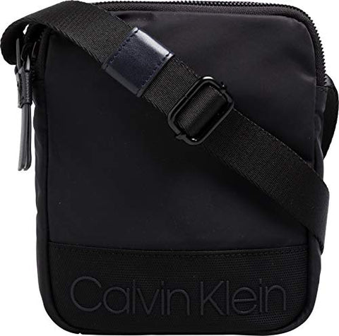 Calvin Klein Shadow Flat Crossover, Men’s Shoulder Bag, Black, 2x26x21 cm (B x H T)