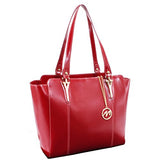 McKleinUSA ALICIA 97516 Red Leather Women's Business Tote