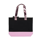 Nickelodeon Jojo Siwa Eat Purse, Dance, Sleep Tote Bag With Polka Dot Bow