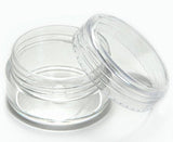 Goege 5 Gram New Empty Clear Portable Travelling Plastic Cosmetic Containers (100 pcs)
