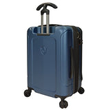 Traveler’S Choice Barcelona 100% Polycarbonate Durable Hardshell Expandable Front Opening Dual