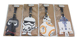 Finex Set Of 4 Star Wars Bb-8 Travel Luggage Id Tag Bag Suitcase Bb8
