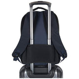 Kenneth Cole Reaction Two-Tone Polyester 15.6" (RFID) Laptop Backpack Light Grey/Navy One Size