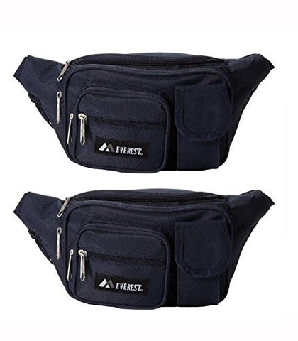 Everest Signature Fanny Pack Navy Set of 2