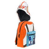 Star Wars X-Wing Squadron Orange Backpack With Hood