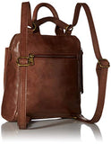 the sak unisex adult Women's Loyola Leather Mini Backpack, Teak, One Size US