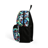 Dinosaur All Over Print 17 Inch Backpack with Headphones