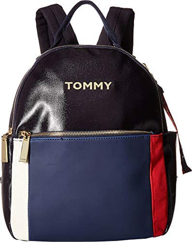 Tommy Hilfiger Women's Akela Backpack Navy/Multi One Size