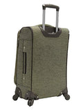Nicole Miller Cameron Collection 28" Expandable Luggage Spinner (28in, Cameron Green)