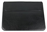 Duragadget Lightweight & Ultra-Portable Envelope-Style Pouch / Case In Black Synthetic Leather