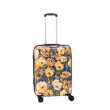 Isaac Mizrahi Inez 22-Inch 8-Wheel Hardside Spinner (Yellow)
