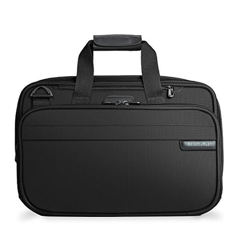 Briggs & Riley Baseline Expandable Cabin Bag, Black, Medium
