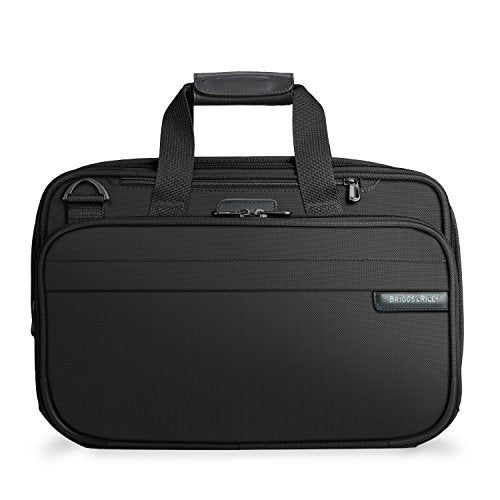 Briggs & Riley Baseline Expandable Cabin Bag, Black, Medium