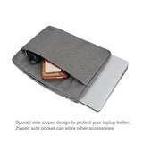 Arvok 13 13.3 14 Inch Water-resistant Canvas Fabric Laptop Sleeve With Handle & Zipper