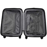 Ben Sherman Nottingham 20" Lightweight Durable Hardside 4-Wheel Spinner Carry-On Luggage,
