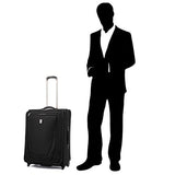 Travelpro Luggage Crew 11 26" Expandable Rollaboard Suitcase w/Suiter, Black