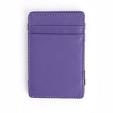 Royce Leather Magic Wallet In Leather, Purple