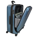 Traveler’S Choice Barcelona 100% Polycarbonate Durable Hardshell Expandable Front Opening Dual