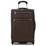 Travelpro Luggage Platinum Elite 22" Carry-On Expandable Rollaboard W/Usb Port, Rich Espresso