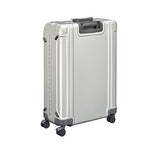 Zero Halliburton Geo Aluminum 3.0 28" 4 Wheel Spinner Travel Case Zrg2528 (Silver)