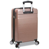 Dejuno Ashford 3-Pc Hardside Spinner Tsa Combination Lock Luggage Set-Rosegold, Rose Gold