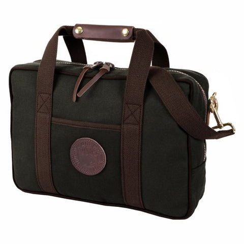 Duluth Pack Safari Portfolio Briefcase, Black, 11 X 16 X 4-Inch