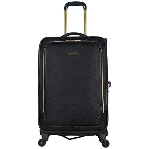 Aimee Kestenberg Women'S 24” Jacquard Python Printed Polyester Expandable 4-Wheel Checked