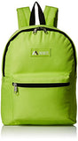 Everest Luggage Basic Backpack, Lime, Medium