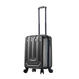 Mia Toro Italy Angolo Hardside Spinner Carry-on, Black