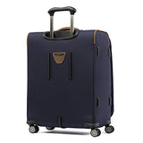 Travelpro Luggage Crew 11 25" Expandable Spinner Suitcase w/Suiter, Patriot Blue