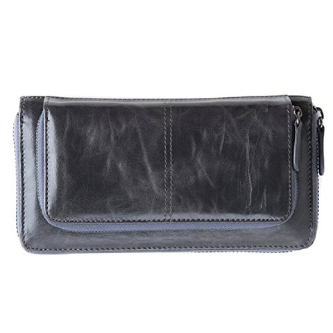 Shiraleah Harper Zip Wallet, Graphite