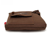 AUGUR Canvas Unisex Fashionable Universal Leisure Cross Body Single Shoulder Bag Waist Pack