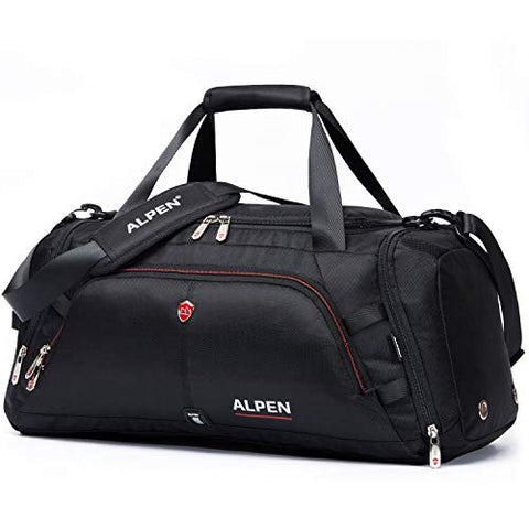 Swiss Alpen - Cervino Duffel - Water Resistant Durable 1680D Carry On Travel Duffel Bag Gym