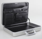 Zero Halliburton Slimline 3 Inch Aluminum Attached, Polished Blue, One Size