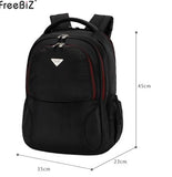 FreeBiz Business,Travel, Sports Water Repellent Multi Functional Laptop Backpack For Men & Women,