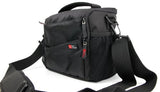 DURAGADGET Deluxe Quality, Shock-Absorbing & Water-Resistant Shoulder/Messenger Bag in Black &