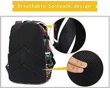 Attacks on Titans Backpack,USB Charging Port Laptop Backpack,Casual Travel Backpack Multipurpose Computer Bag Large black College Bookbag