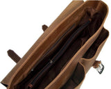 Vagabond Traveler Casual Leather Messenger Bag L51. Distress