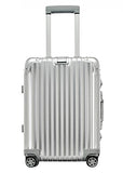 Rimowa Topas IATA Carry on Luggage 21" Inch Multiwheel 32L TSA Lock Spinner Suitcase Silver