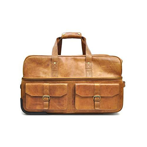 Rawlings Wheeled Travel Duffle, Cognac