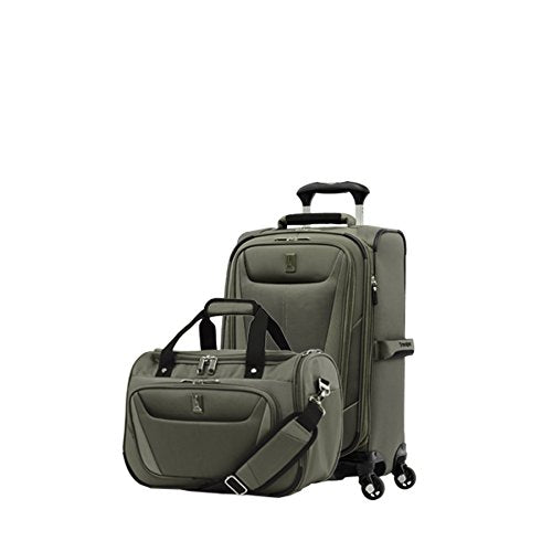 Travelpro Luggage Maxlite 5 | 2-Piece Set | Soft Tote And 21-Inch Spinner (Slate Green)
